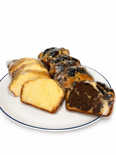 [Budin casero, marmolado de vainilla y chocolate. delicioso!] Budin Marmolado